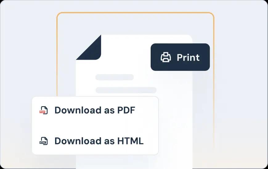 Create document step image